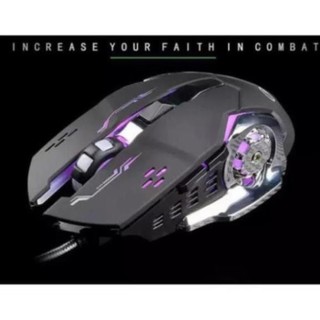 Chuột dây chơi game MOUSE T-WOLF V6 LED
