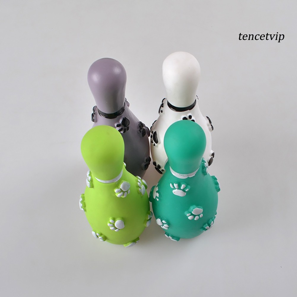 Bộ đồ chơi bóng bowling phát âm thanh vui nhộn cho thú cưng