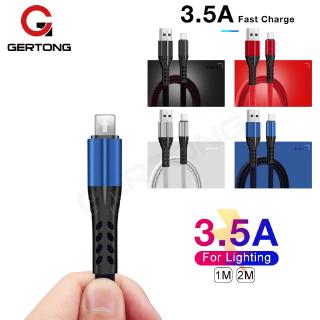 Cáp sạc nhanh truyền dữ liệu Micro USB Type-C Lightning bằng hợp kim nhôm dài 2M