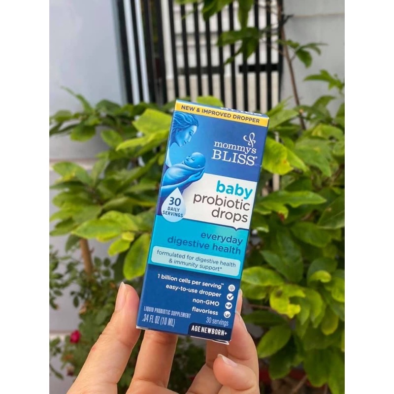 Dung dịch bổ sung lợi khuẩn hàng ngày Mommys Bliss - 10ml