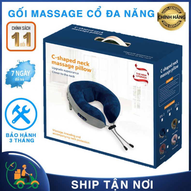 [GIÁ SỐC] Gối Massage Chữ U, Gối Massage Cổ Vai Gáy Hồng Ngoại Đa Năng Chăm Sóc Sức Khỏe Cho Gia Đình Bạn MUA NGAY KẺO L