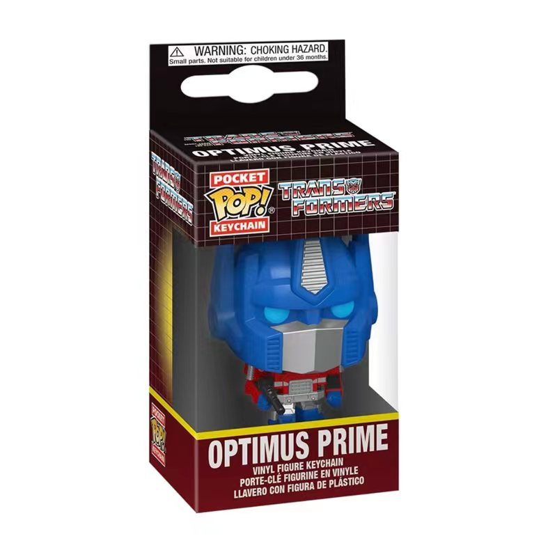 Móc Khóa Funko POP Transformers Optimus Prime 2022 Bằng PVC Báo Đen / Người Dơi