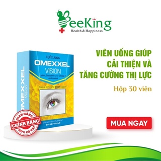 Viên uống bổ mắt Omexxel Vision giúp sáng mắt tăng cường thị lực  Beeking BK20