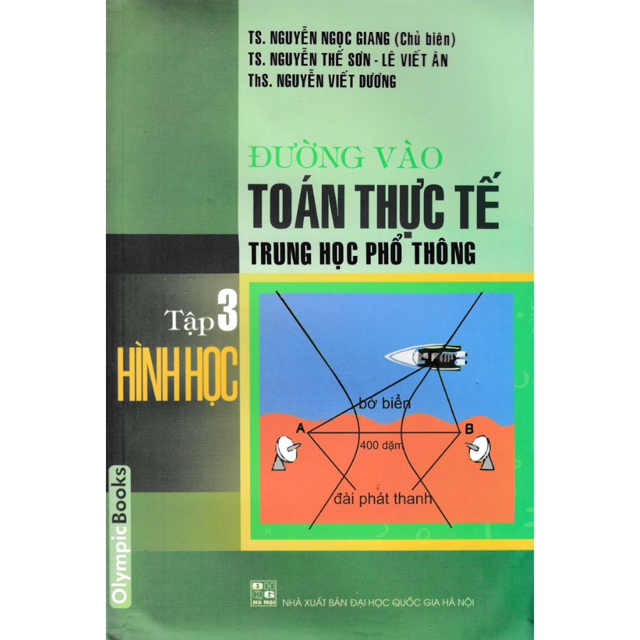 Sách - Combo Đường Vào Toán Thực Tế Trung Học Phổ Thông (Bộ 3 Tập) - ( OB )