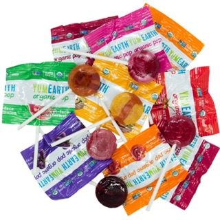 Kẹo mút YumEarth 100 cây