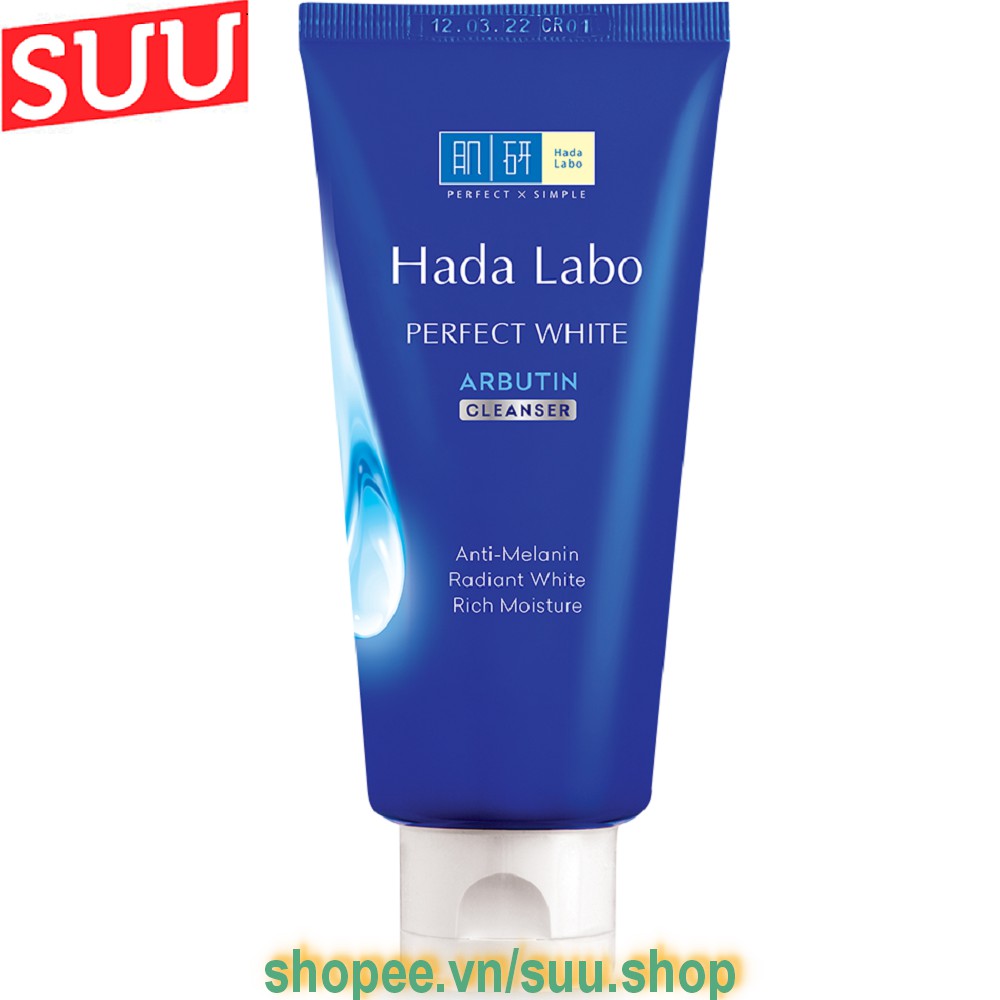 Kem rửa mặt dưỡng trắng HADA LABO 80g suu.shop cam kết 100% chính hãng