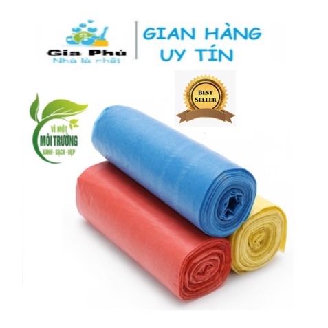 ( NHIỀU SIZE ) 1kg túi đựng rác tự phân hủy sinh học thân thiện môi trường Gia Phú