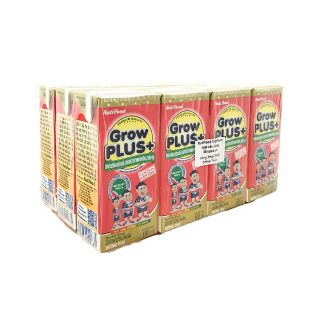 Combo 2 lốc sữa bột pha sẵn grow plus đỏ 180 ml