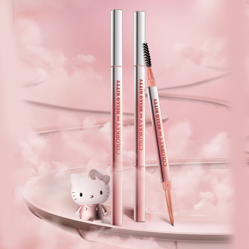 Chì vẽ mày Colorkey x Hello Kitty đầu kép 5 màu tự chọn 0.7g | BigBuy360 - bigbuy360.vn