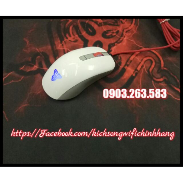 ️🎯️ Chuột Chuyên Game Fantech LED RGB 2400dpi G10 Chính Hãng ( Trắng )