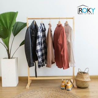 [SƠN PU CHỐNG NƯỚC ] SINGLE HANGER - GIÁ TREO QUẦN ÁO HÀN QUỐC - ROKY STORE