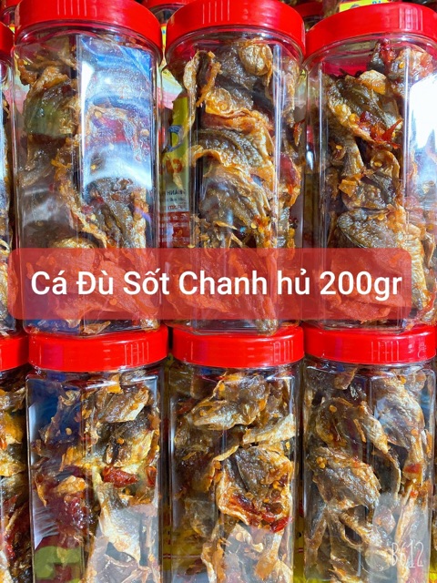 Cá Đù Sốt Chanh ( ăn liền ) là món ăn yêu thích của shop Đặc Sản Biển Phan Thiết NGỌC DŨNG; Hộp 200 gram. HSD 12 tháng