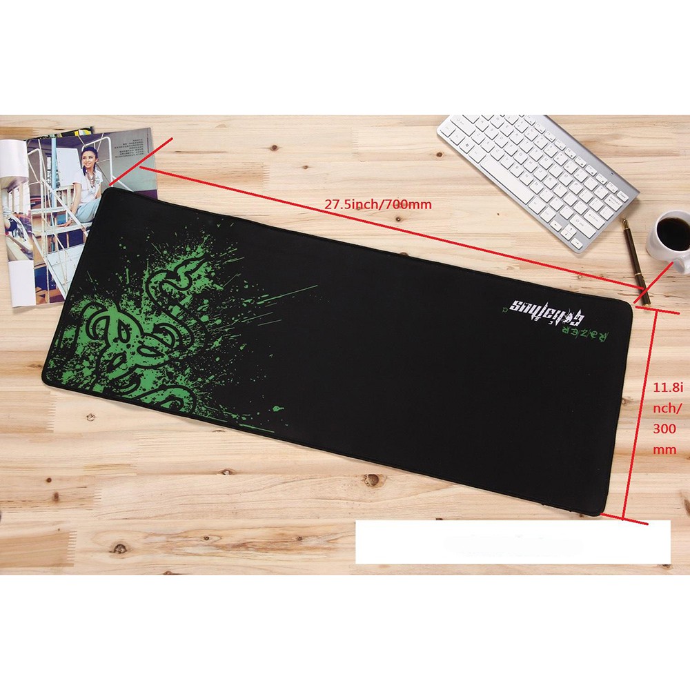 Bàn di chuột cao cấp MousePad Goliathus miếng lót chuột chơi game kích thước 800*300*3 trơn Phặn Phặn