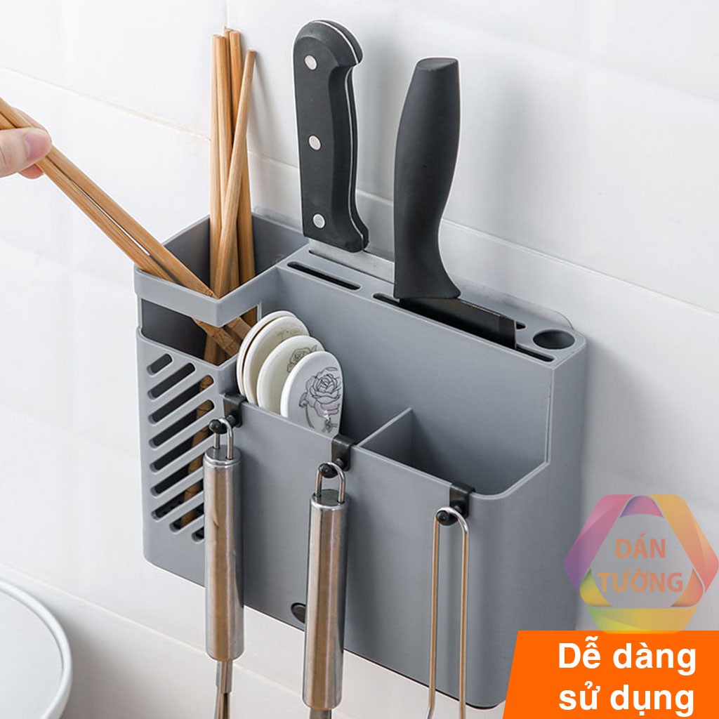 Kệ để dao đũa muỗng dán tường ☀️K185 giá kệ để DAO ĐŨA MUỐNG thìa dán tường nhà bếp cao cấp _K185 | BigBuy360 - bigbuy360.vn