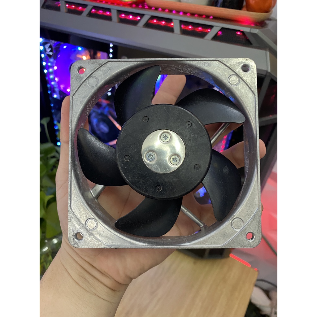 QUẠT HÚT 12VDC VÀ 220V THÁO TỦ ĐIỆN