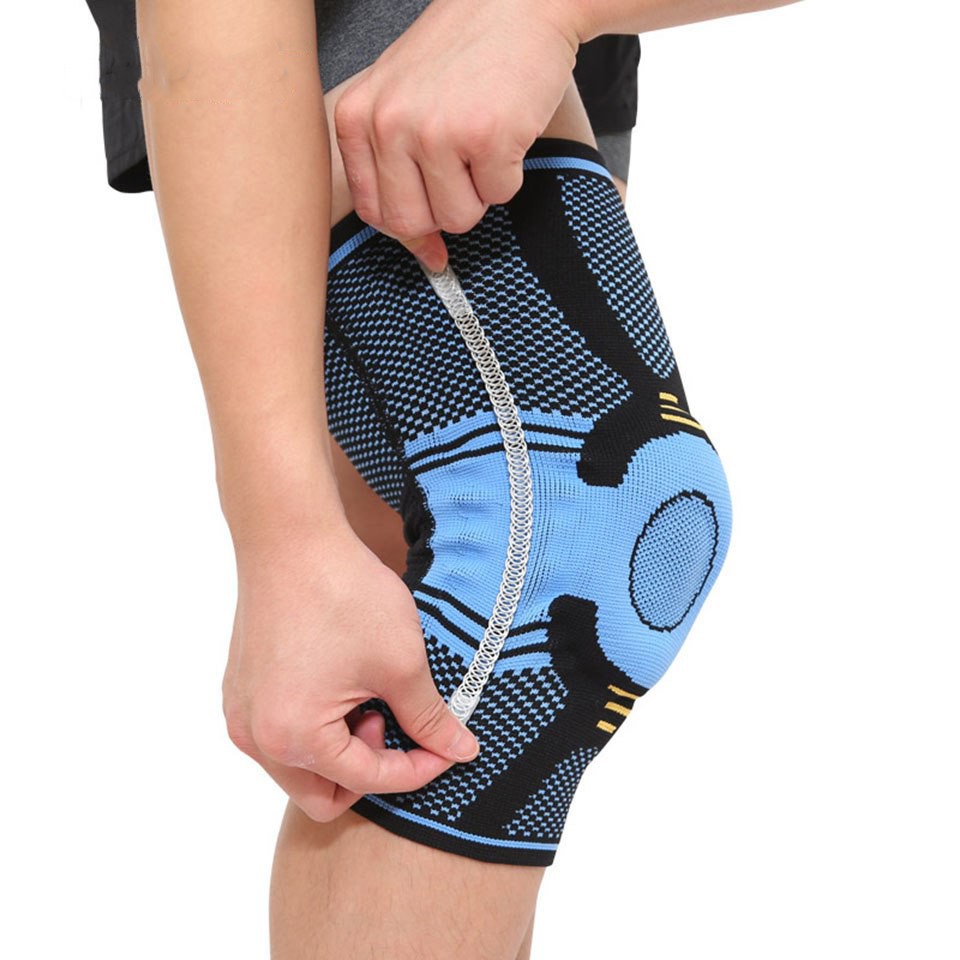 Băng Gối Thể Thao Aolikes Knee Pads Có Lớp Đệm Silicon Và Lò Xo