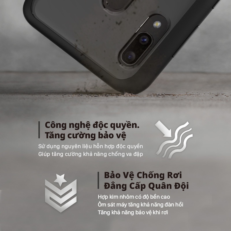 Ốp điện thoại Devilcase Lite of Samsung Galaxy S20/ S20+ Hàng cao cấp Chính hãng
