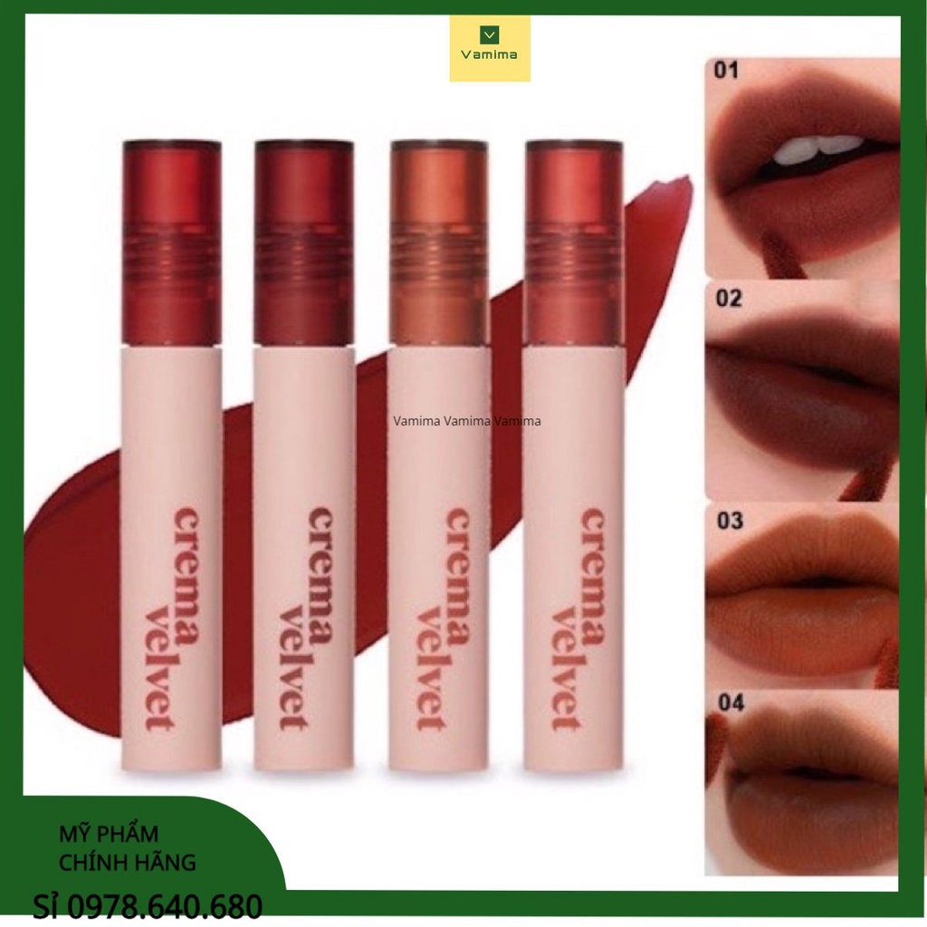Son Kem Etude House Crema Velvet Tint