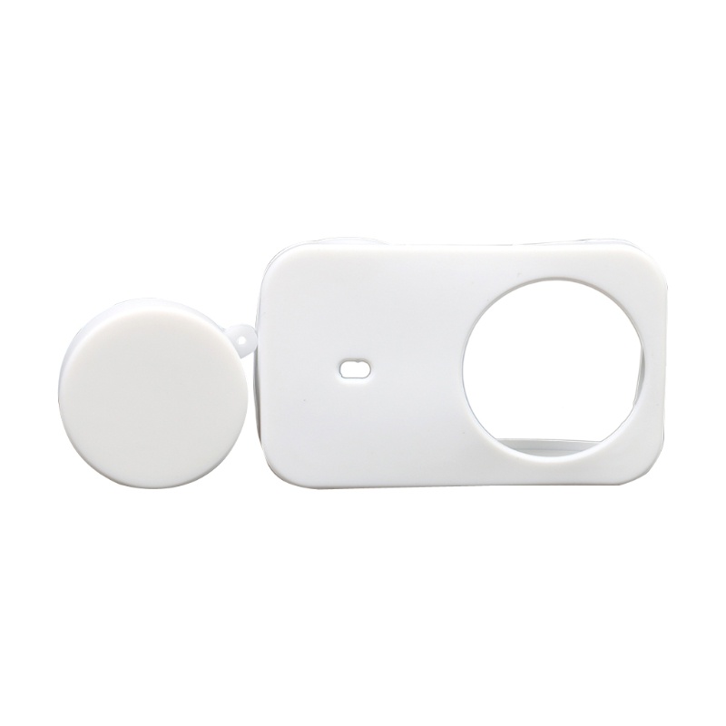 Ốp Điện Thoại Silicone Mềm Kèm Nắp Bảo Vệ Ống Kính Máy Ảnh 4K