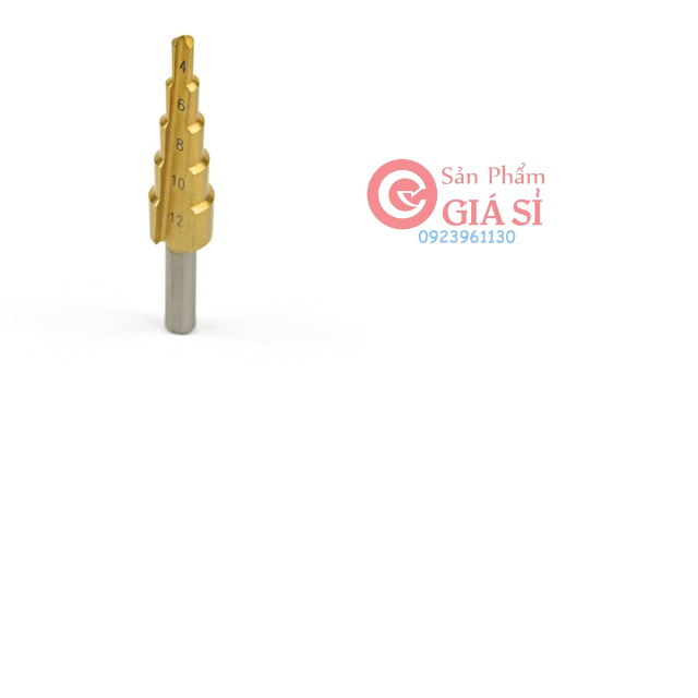 Bộ 3 mũi khoan tháp chuôi lục giác 4-32mm túi vải ❤️freeship❤️