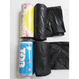 Combo 3 cuộn túi rác ĐEN (có 3 size lựa chọn)