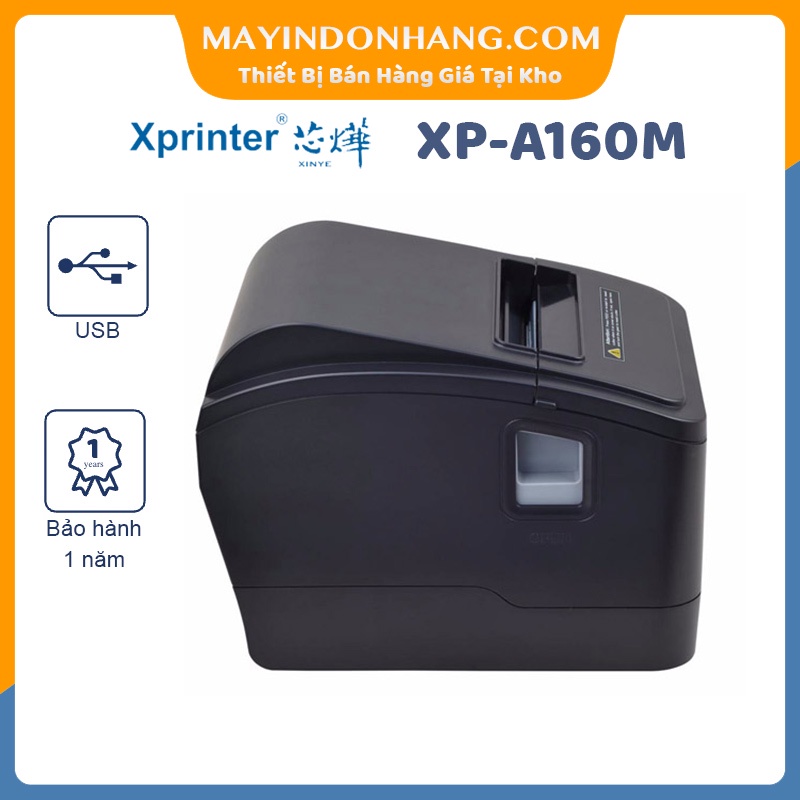  Máy in hóa đơn tính tiền Xprinter A160M ( Hõ Trợ Giao Hàng Goviet )