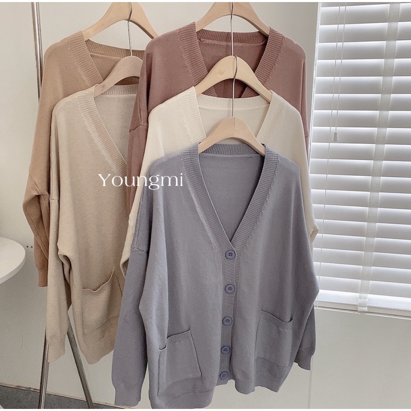 cardigan vintage Youngmi (ảnh thật - tự chụp ) | BigBuy360 - bigbuy360.vn