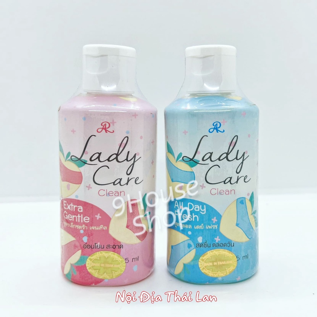 01 Dung dịch vệ sinh phụ nữ AR Lady Care Clean Thái Lan 125mL