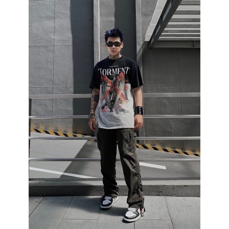 Áo phông nam MIKENCO Torment tshirt , áo thun unisex in hoa tiết 3D from ovesize nam nữ | BigBuy360 - bigbuy360.vn