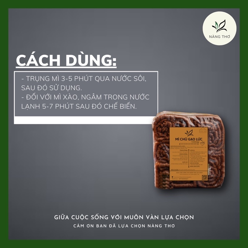 ✅ ĐẶC SẢN MÌ CHŨ GẠO LỨC BẮC GIANG - 1000gr