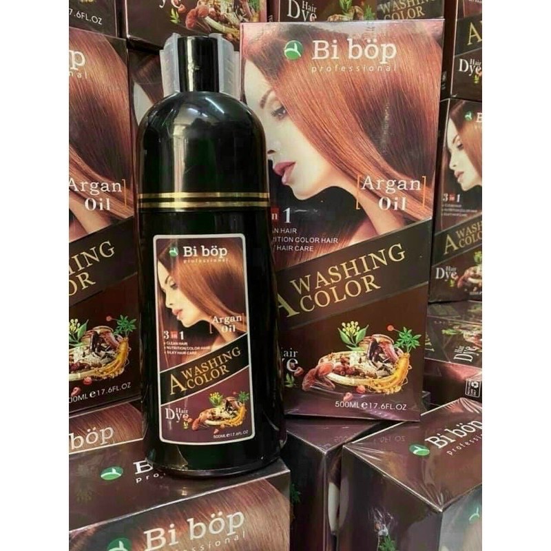 CHÍNH HÃNG CÔNG TY- GỘI ĐEN - NÂU BIBOP COLLAGEN 500ml