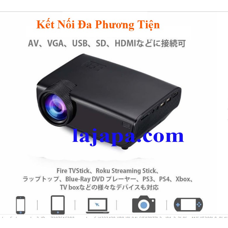 Máy Chiếu Thông Minh LED  3600lm Full HD 1920 × 1080 Rạp chiếu phim 3D , phòng hát karaoke tại nhà