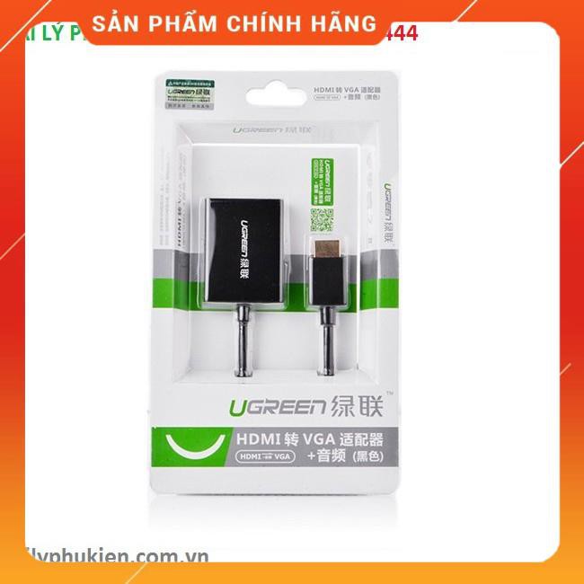 Cáp chuyển đổi HDMI sang VGA có Audio Ugreen 40233 dailyphukien