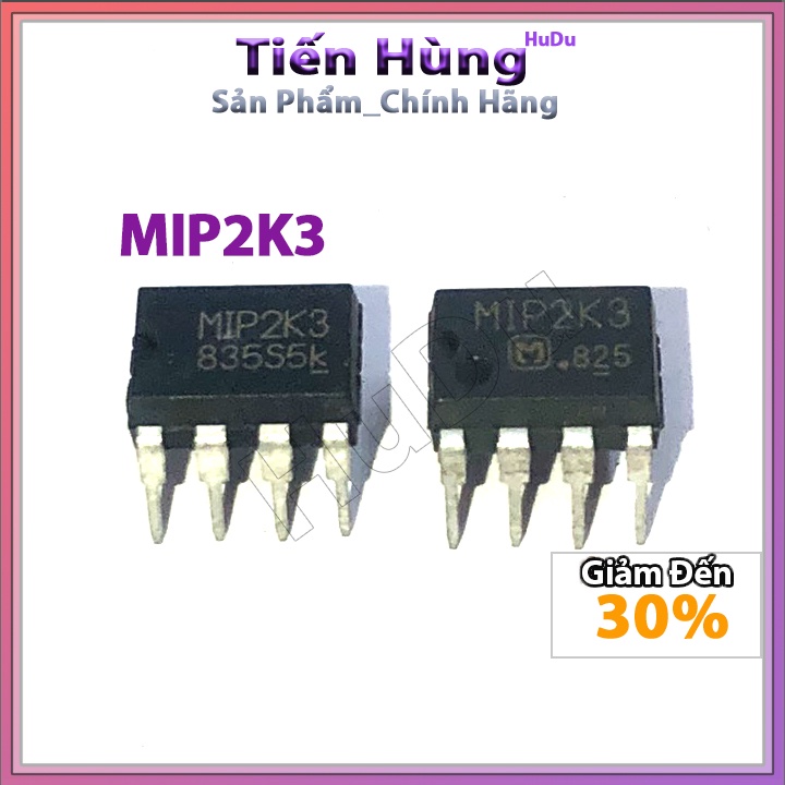 Combo 5 con MIP2K3 DIP-7 ic nguồn mới chính hãng linh kiện điện tử