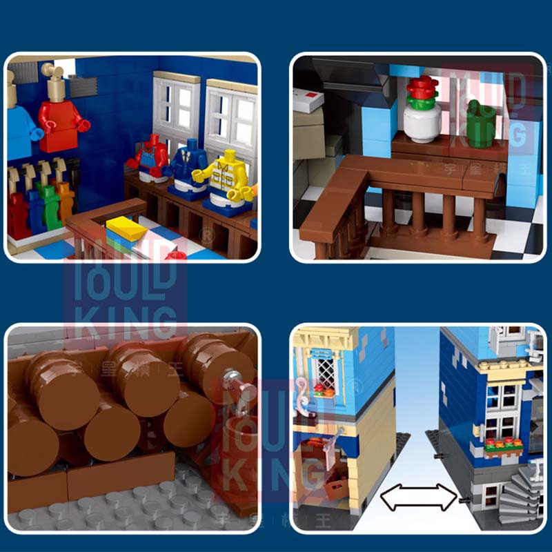 Đồ chơi giáo dục Lắp ráp Mô hình Mould king 16020 Thị trường châu âu European market