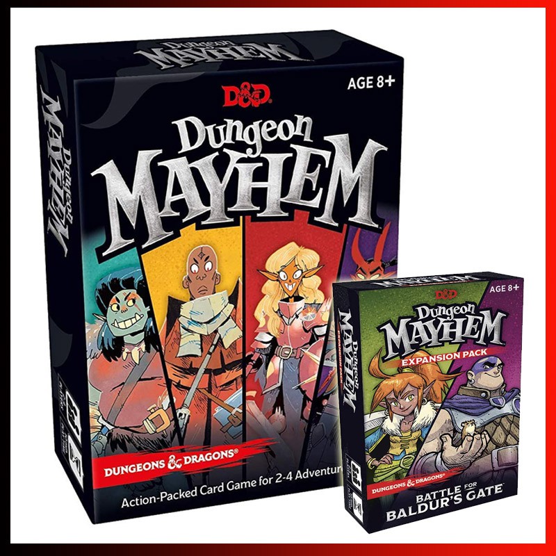 Bộ trò chơi Dungeon Mayhem Game Dungeons & Dragon Age 8+