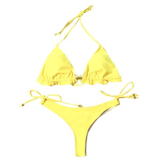 Bikini Màu Trơn Gợi Cảm Dành Cho Nữ