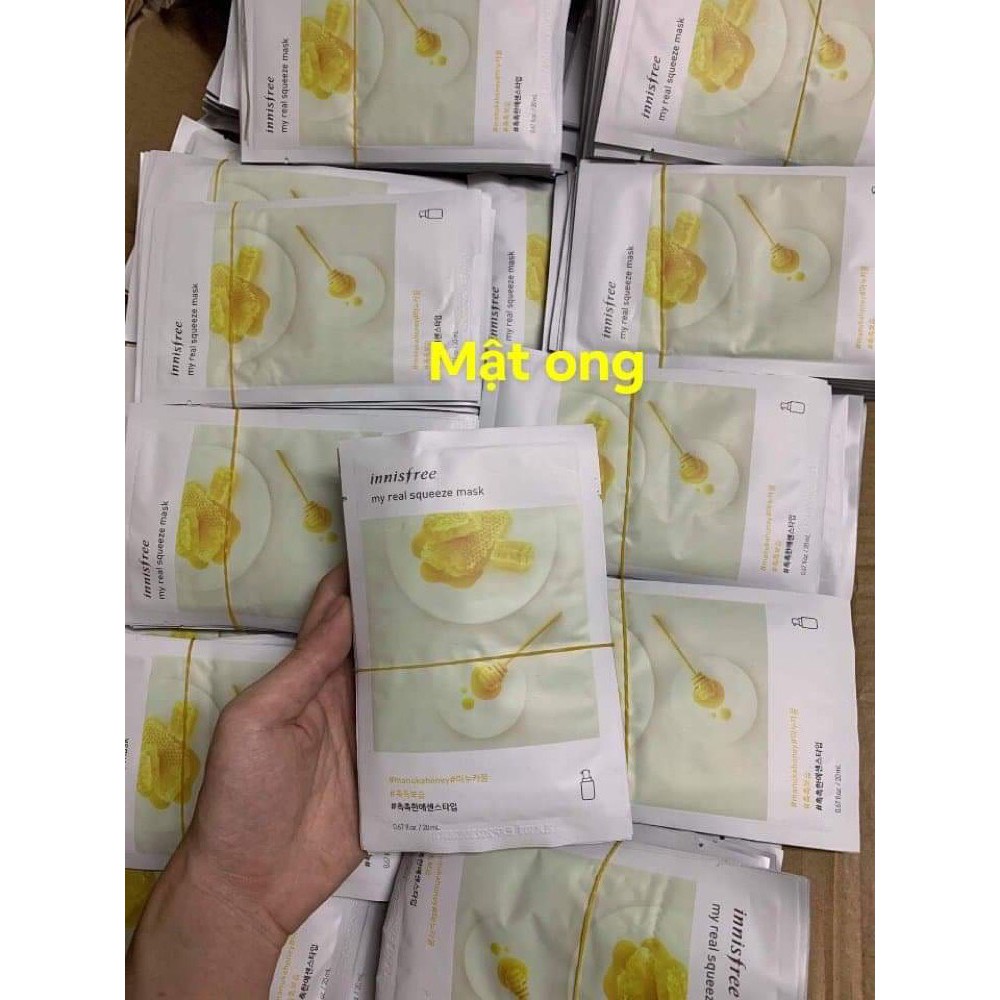 Mặt Nạ Giấy innisfree Mật Ong My Real Squeeze Mask