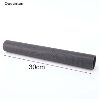 Queenten diy 30x100cm lưới máy tính pvc vỏ máy tính quạt làm mát nắp lọc bụi màu đen