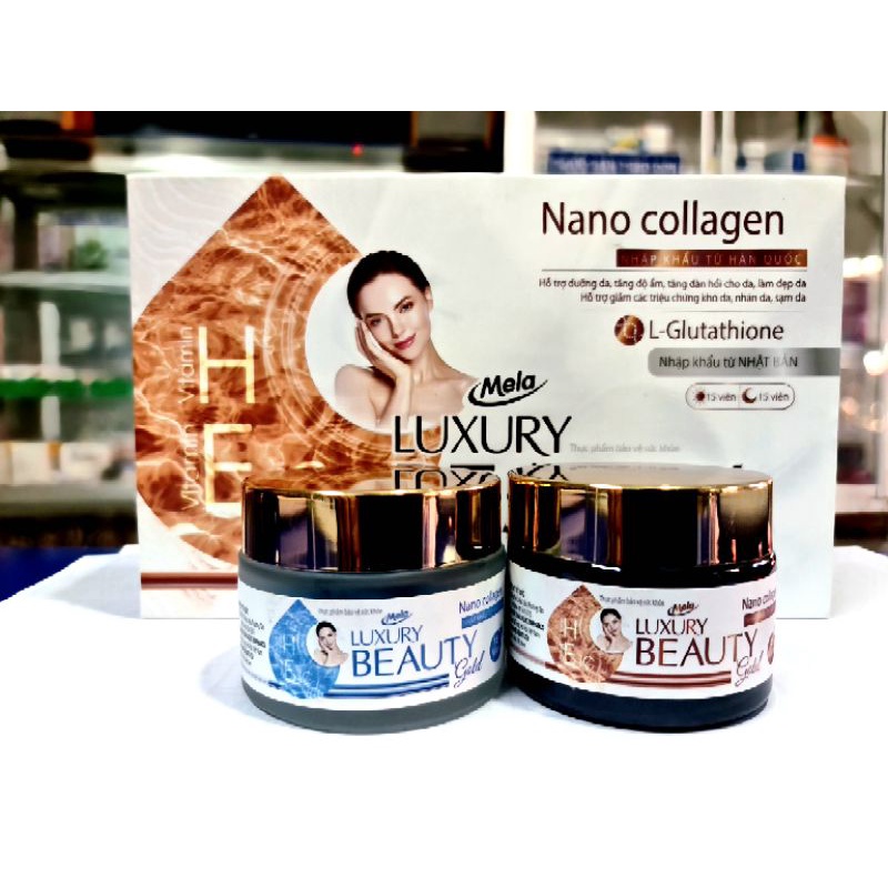Luxury BeAuTy gold giúp da trắng sáng