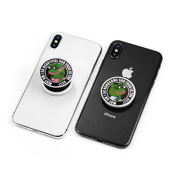 Giá đỡ điện thoại popsocket ếch xanh Pepe siêu bựa dành cho vozer