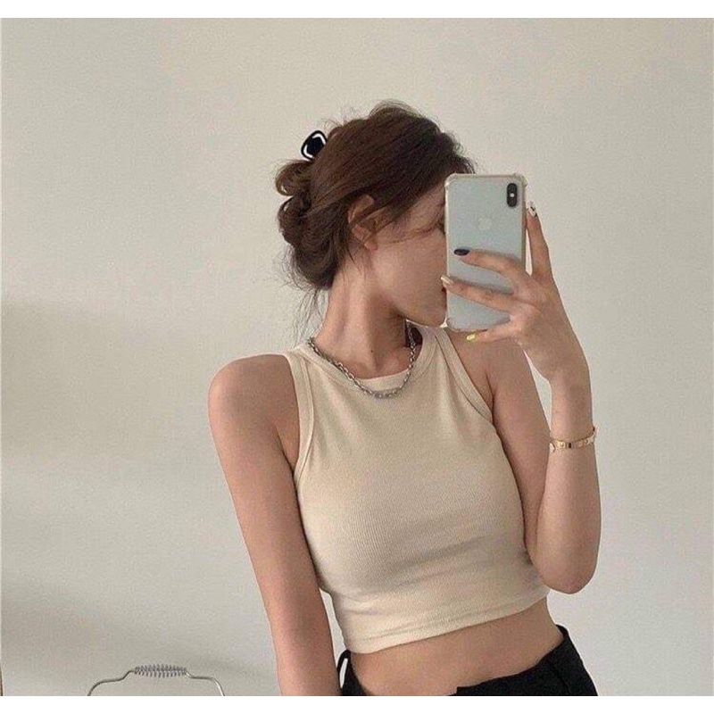 Áo croptop ba lỗ siêu hot 🍀