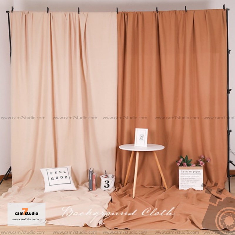 Phông nền chụp ảnh, vải chụp ảnh khổ lớn, background chụp ảnh quần áo lookbook và livetream, decor chụp ảnh - Cam7Studio