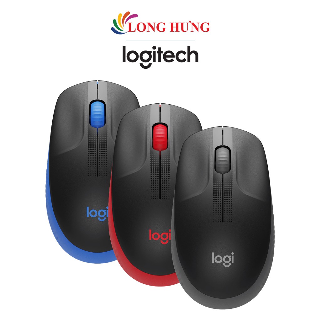 Chuột không dây Logitech M190 - Hàng chính hãng