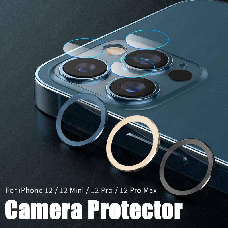 Vòng kim loại bảo vệ camera sau thích hợp cho iPhone 11 Pro Max iPhone11