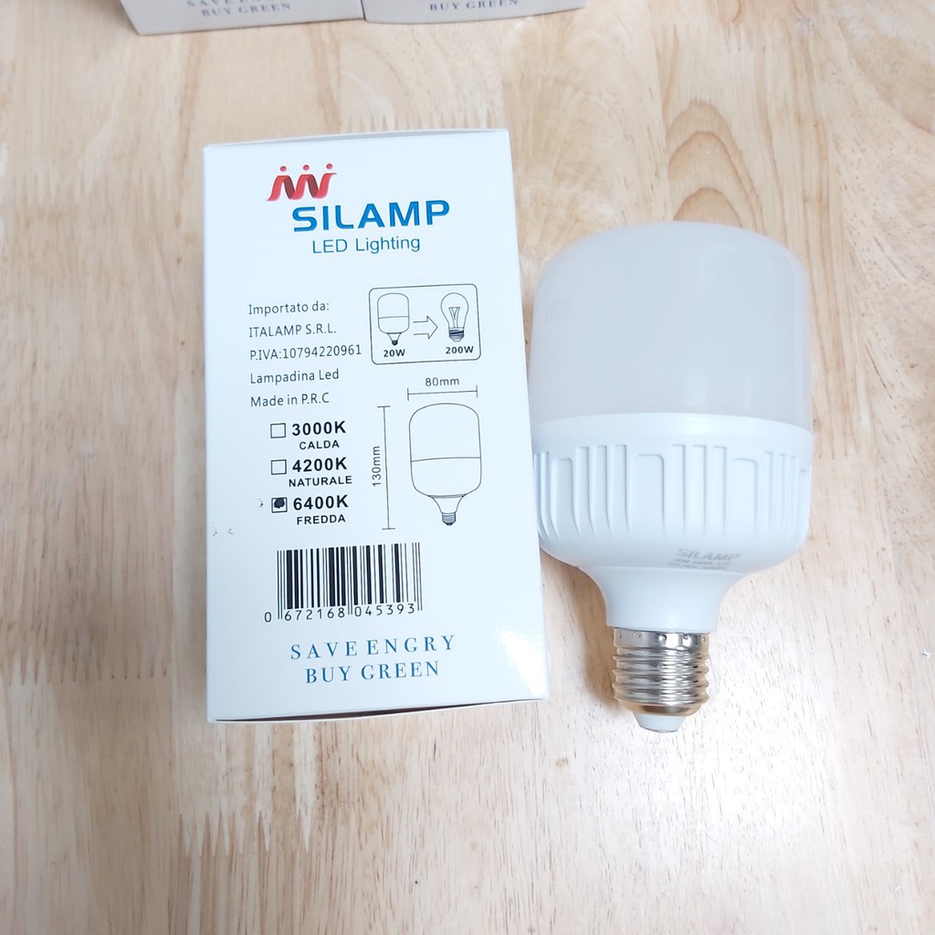 COMBO 05 BÓNG ĐÈN LED 20W E27 BÚP LED 20W E27