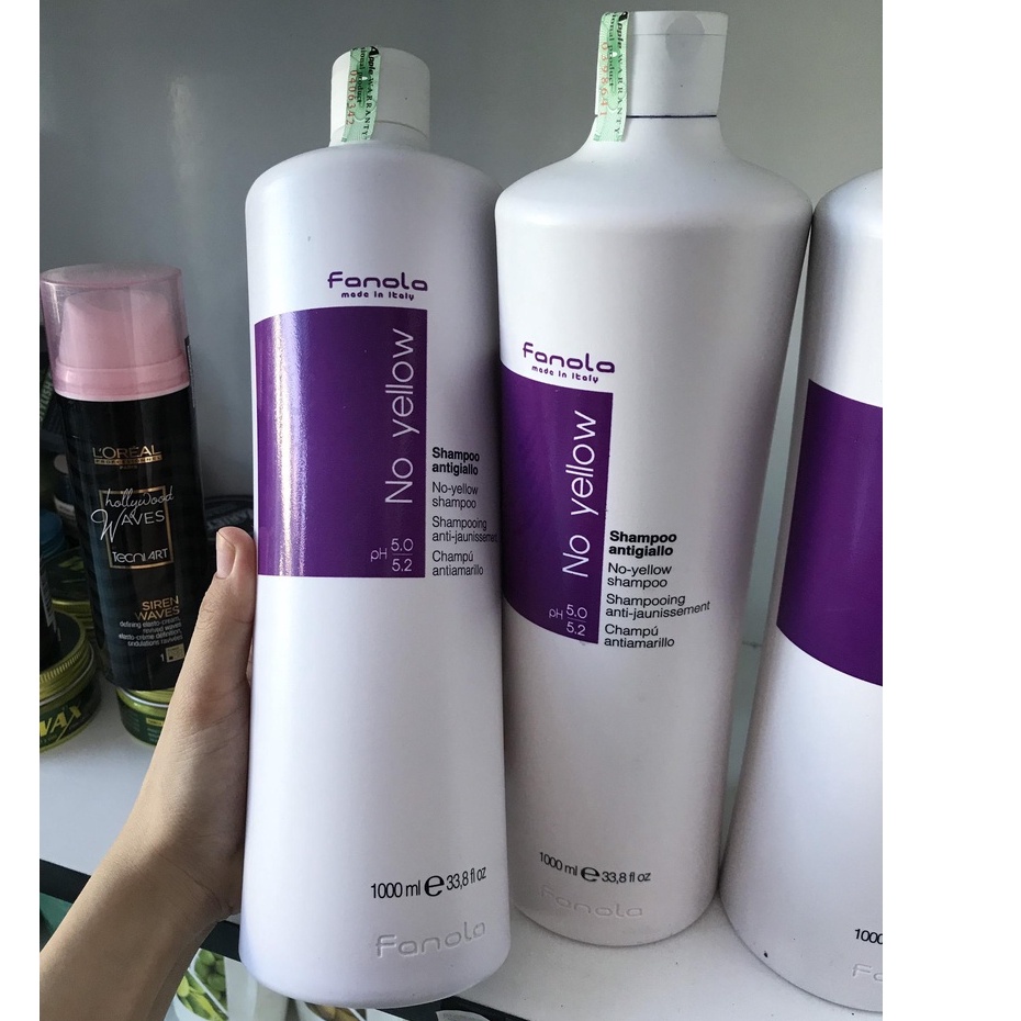 DẦU GỘI FANOLA NO YELLOW KHỬ ÁNH VÀNG 1000ML