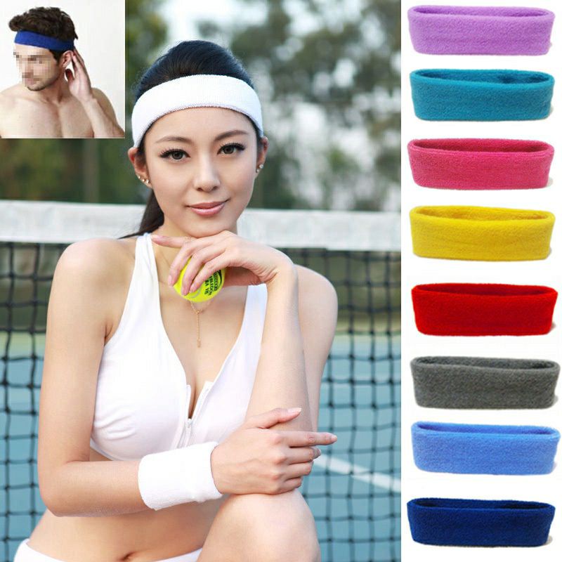 Băng đô trùm tóc tập thể thao, rửa mặt thấm hút, giãn, mềm, êm