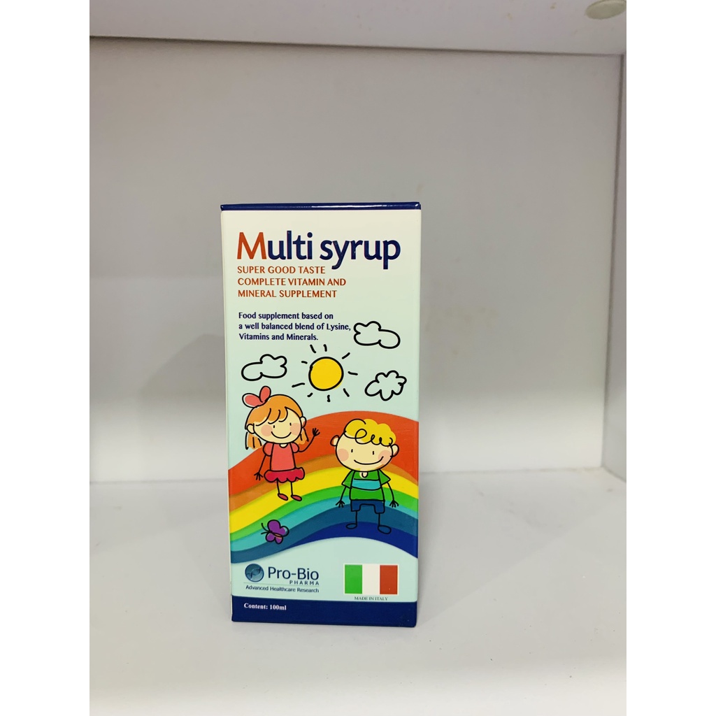 Multi syrup – Siro bổ sung Vitamin và khoáng chất thiết yếu cho bé