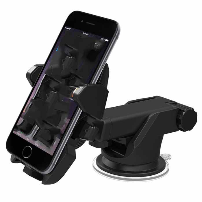 Giá Đỡ Điện Thoại Kẹp Điện Thoại Xoay 360 Dùng Trong Xe Ôtô Chắc Chắn Kiểu Giáng Sang Trọng Chuẩn Loại A1